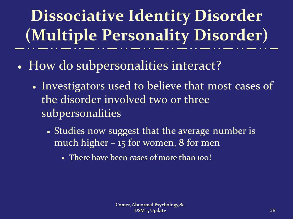Multiple Personality Disorder in the movie “Identity” Essay Sample